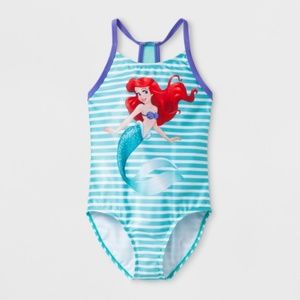 Disney Ariel Little Mermaid One Piece Swimsuit